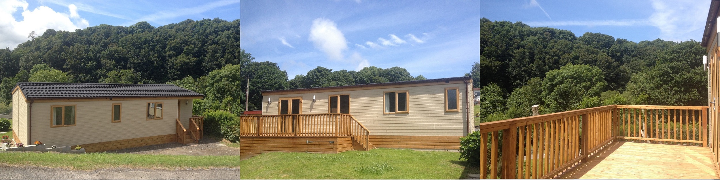 3 images of the Chalet Park Lodge 2
